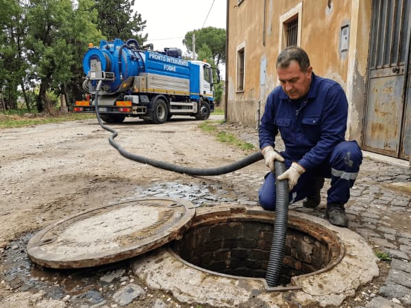 Svuotamento pozzi neri Roma